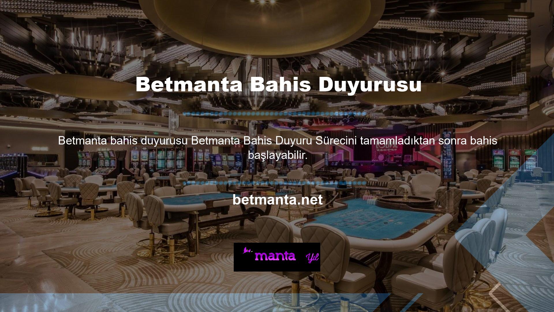 Betmanta bahis sitesinde bahis yapmak isteyenler için çeşitli bahis uygulamaları mevcuttur